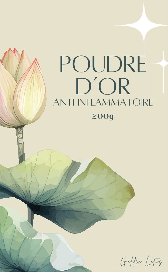 POUDRE D'OR ANTI INFLAMMATOIRE